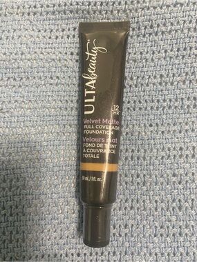 Ulta Beauty Velvet Matte Full Coverage Foundation - Warm Beige Tube - medium/tan